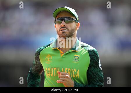 File photo dated 30-05-2019 of South Africa's Faf du Plessis. Stock Photo