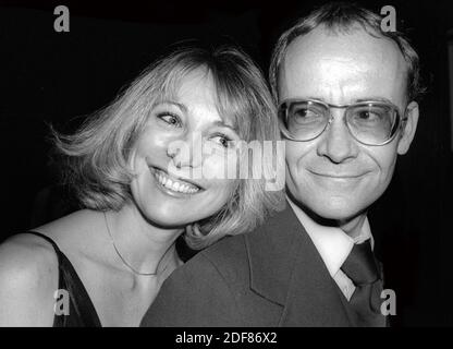 Terri Garr and Buck Henry 1977 Photo By Adam Scull/PHOTOlink/MediaPunch Stock Photo