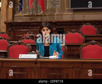 Roma Palazzo Valentini Stock Photo