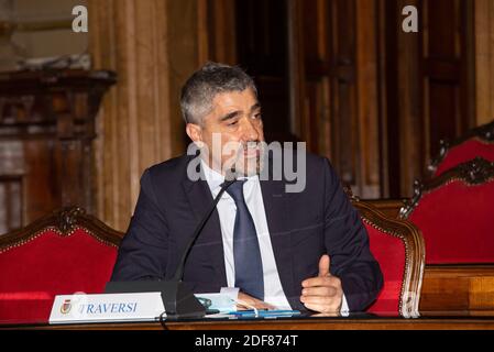 Roma Palazzo Valentini Stock Photo