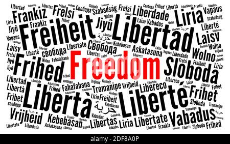 the word freedom in different languages