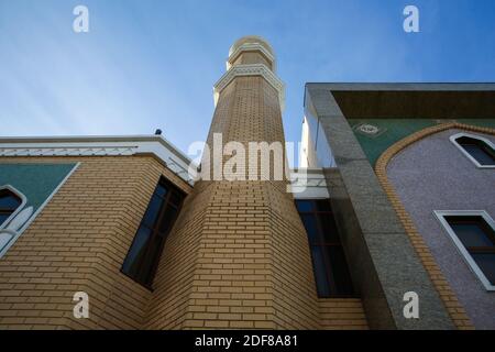 London, UK. 1st Dec, 2020. An exterior view of London Islamic Cultural Society and Mosque also known as Wightman Road Mosque in north London. Credit: Dinendra Haria/SOPA Images/ZUMA Wire/Alamy Live News Stock Photo