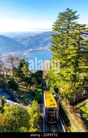 Como Brunate funicular is a funicular railway that connects the city