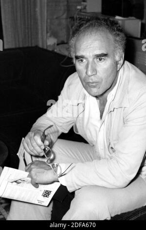 File - Undated picture of Michel Piccoli. Michel Piccoli, one of the most original and versatile French actors of the last half century, has died aged 94, his family said Monday. An arthouse legend, Piccoli starred in a string of films by the Spanish-born great Luis Bunel, including “Belle de Jour' and “The Discreet Charm of the Bourgeoisie', as well as turning in a typically memorable turn opposite Brigitte Bardot in Jean-Luc Godard’s 1963 classic “Contempt'. Photo by APS Medias/ABACAPRESS.COM Stock Photo