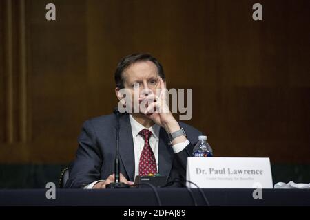 Dr. Paul Lawrence, Under Secretary for Benefits, testifies before the United States Senate Committee on VeteranâÂ€Â™s Affairs on Capitol Hill in Washington D.C., U.S., on Wednesday, June 3, 2020. Photo by Stefani Reynolds/CNP/ABACAPRESS.COM Stock Photo