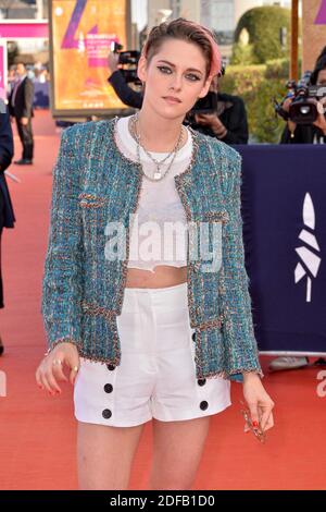 File photo dated September 14, 2019 of Kristen Stewart attending the Closing Ceremony of the 45th Deauville American Film Festival in Deauville, France. Twilight actress Kristen Stewart will play Princess Diana in a new film about the late princess's break-up from Prince Charles, according to reports. Stewart will star in Spencer, set in the early 1990s, which will be scripted by Peaky Blinders creator Steven Knight, Hollywood news sites say. Photo by Julien Reynaud/APS-Medias/ABACAPRESS.COM Stock Photo