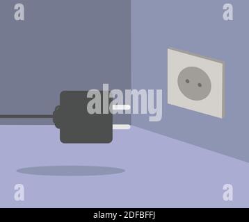 design about cables Stock Vector
