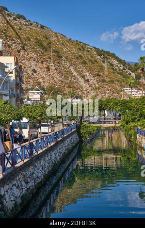 Finike district on the Mediterranean coast of Antalya Province in Turkey. November 4, 2020 Stock Photo