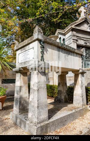 France, Paris, Pere Lachaise cemetery, Moliere's grave Stock Photo