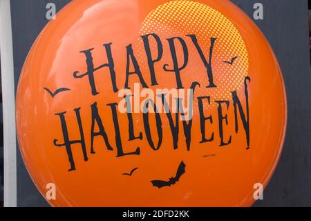 Close Up Of A Halloween Balloon At Amsterdam The Netherlands 2018 Stock Photo