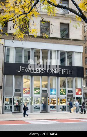 Jewelry Store Windows on 5th Avenue Welcoming Wealth and Prosperity - Data  in the Rough