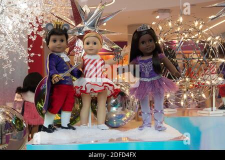 American Girl Store in Rockefeller Center, NYC, USA Stock Photo