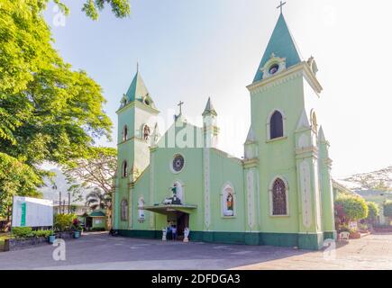 A church in Batangas, Philippines Stock Photo