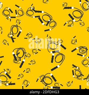 Abstract Fitness Sport Background. Seamless pattern. Vector Illustration. Stock Vector
