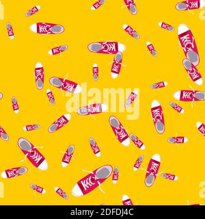 Abstract Fitness Sport Background. Seamless pattern. Vector Illustration. Stock Vector