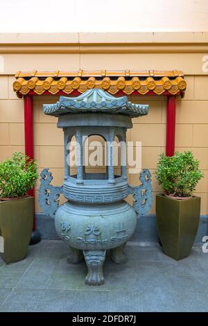 Amsterdam, Netherlands - May 18, 2018: Fo Guang Shan He Hua Buddhist Temple in Amsterdam, Holland. Stock Photo