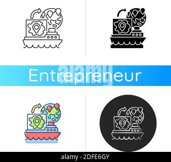 Export icon Stock Vector