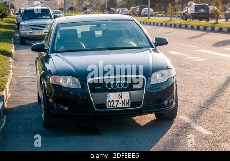 Batumi. Georgia - October 26, 2020: Audi quattro on the streets of Batumi Stock Photo