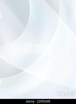 Gray wallpaper. Abstract blurred silver background. Grey vector graphic pattern Stock Vector