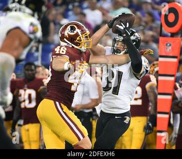 NFL Network reporter Sherree Burruss reports from Baltimore Ravens NFL  football training camp, Saturday, July 29, 2023, in Baltimore. (AP  Photo/Nick Wass Stock Photo - Alamy