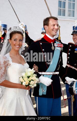 Prince Joachim of Denmark and his wife Princess Marie take a walk Stock ...