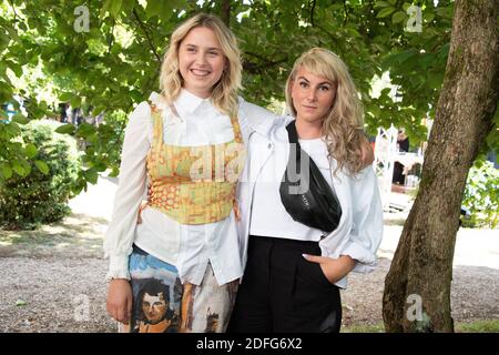 Director Anna Cazenave Cambet and actress Tallulah Cassavetti attend the De l or pour les chiens Photocall during the13th Angouleme French-Speaking Film Festival on August 29, 2020 in Angouleme, France. Photo by David Niviere/ABACAPRESS.COM Stock Photo