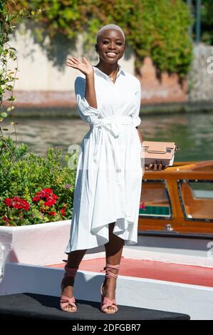 Tia Taylor arriving at the Excelsior as part of the 77th Venice Film Festival in Venice, Italy on September 09, 2020. Photo by Aurore Marechal/ABACAPRESS.COM Stock Photo