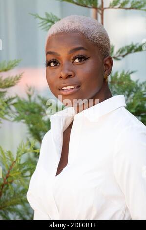 Tia Taylor arriving at the Excelsior as part of the 77th Venice Film Festival in Venice, Italy on September 09, 2020. Photo by Aurore Marechal/ABACAPRESS.COM Stock Photo