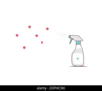sprayer icon design Stock Vector
