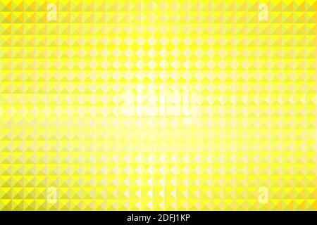 Yellow abstract gradient tiled triangle pattern background - vector ...