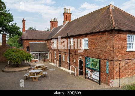 Rufford Mill in the grounds of Rufford Abbey Country Park, Nottinghamshire, UK. Stock Photo
