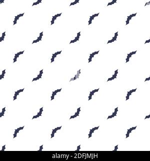 Abstract seamless pattern with bats. Background for Halloween party. Vector illustration Stock Vector
