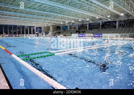 Rome, Italy. 05th Dec, 2020. Polo Natatorio pool during Lifebrain SIS Roma vs Ekipe Orizzonte, Waterpolo Italian Serie A1 Women match in Rome, Italy, December 05 2020 Credit: Independent Photo Agency/Alamy Live News Stock Photo