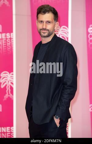 Eshref Reybrouck Eshref Reybrouck poses on the pink carpet during the 3rd Canneseries ...