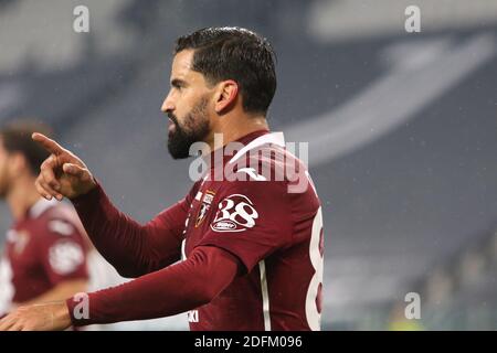 Allianz stadium, Turin, Italy, 05 Dec 2020, 88 Tomas Rincon (Torino FC) during Juventus FC vs Torino, Italian football Serie A match - Photo Claudio Benedetto / LM Stock Photo