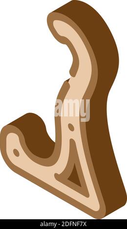 rack for violin glyph icon vector illustration Stock Vector