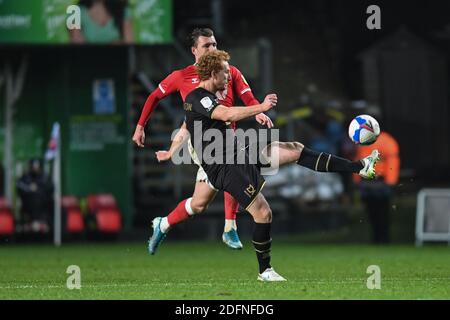 Dean Lewington #3 of Milton Keynes Dons Stock Photo