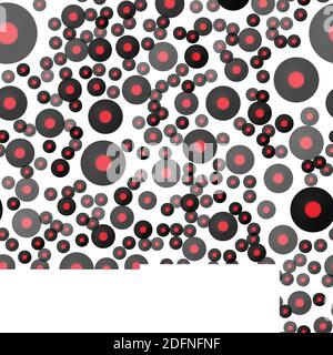 Musical records. Seamless pattern. Jazz Day Background. Vector Illustration Stock Vector