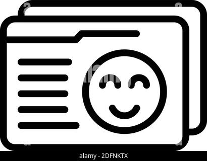 Internet pages icon. Outline internet pages vector icon for web design isolated on white background Stock Vector
