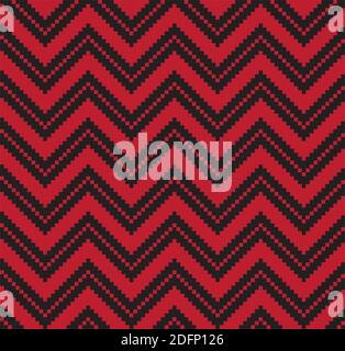 Chevron seamless pattern background for fashion textile, knitwear, graphics Stock Vector
