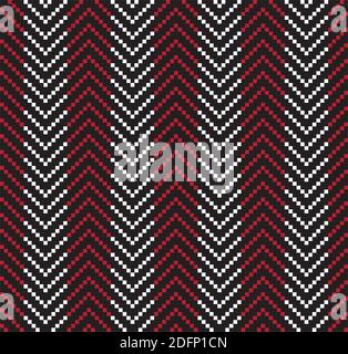 Chevron seamless pattern background for fashion textile, knitwear, graphics Stock Vector