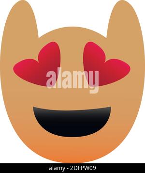 In love owl emotion of a set. Isolated vector illustration on white background. EPS 10 Stock Vector
