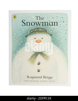 The Snowman picture book by Raymond Briggs, Greater London, England, United Kingdom