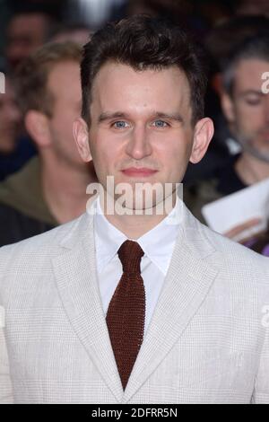 Harry Melling attending the Premiere of The Ballad of Buster Scruggs as part of the 62nd BFI London Film Festival in London, England on October 12, 2018. Photo by Aurore Marechal/ABACAPRESS.COM Stock Photo