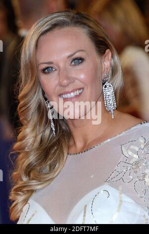 Cassidy Cook, great-granddaughter of Stan Laurel attending the Stan and Ollie Premiere as part of the 62nd BFI London Film Festival in London, England on October 21, 2018. Photo by Aurore Marechal/ABACAPRESS.COM Stock Photo