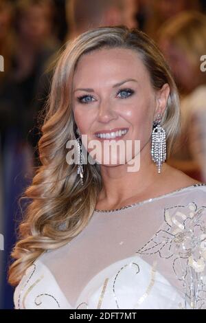 Cassidy Cook, great-granddaughter of Stan Laurel attending the Stan and Ollie Premiere as part of the 62nd BFI London Film Festival in London, England on October 21, 2018. Photo by Aurore Marechal/ABACAPRESS.COM Stock Photo