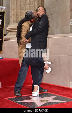 Shante Taylor attends the ceremony honoring Snoop Dogg with a Star on the Hollywood Walk of Fame on November 19, 2018 in Los Angeles, CA, USA. Photo by Lionel Hahn/ABACAPRESS.COM Stock Photo