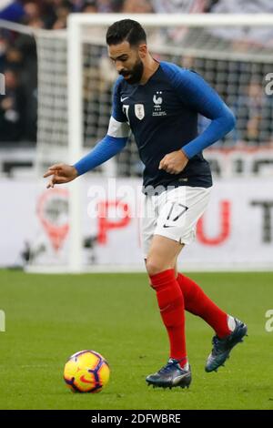France's Adil Rami during a friendly soccer match, France vs USA in ...
