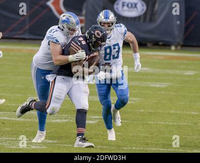 Chicago Bears tight end James O'Shaughnessy (80) during an NFL Preseason  football game against the