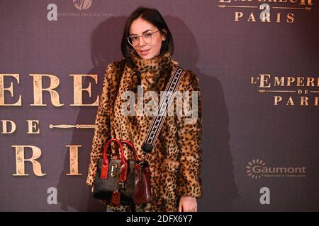 Agathe Auproux attends the L'Empereur de Paris premiere at cinema Gaumont Opera on December 10, 2018 in Paris. Photo by Laurent Zabulon/ABACAPRESS.COM Stock Photo